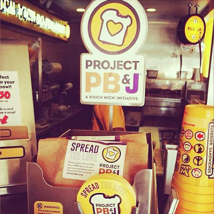 Which Wich PBJ display
